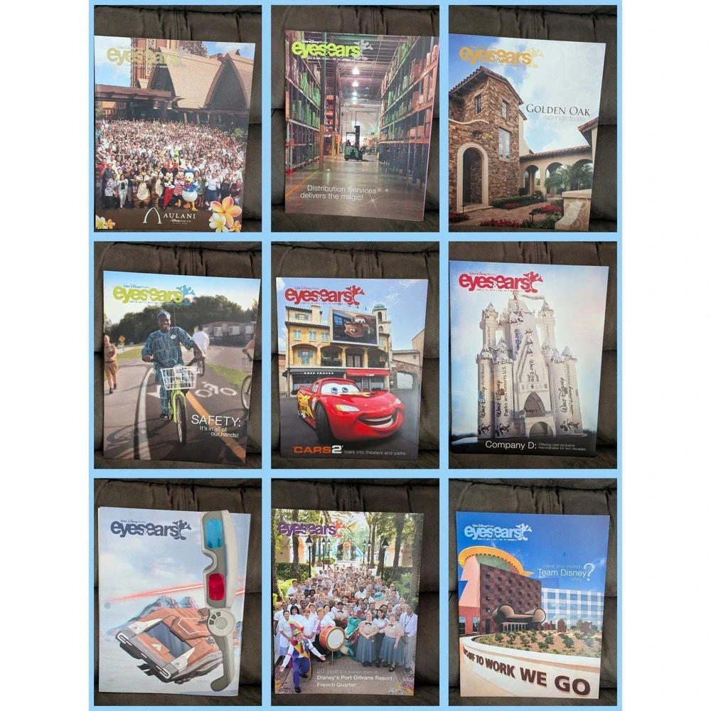 COMPLETE Set 28 Walt Disney World Eyes &‎ Ears Cast Member Magazines Rare 2011